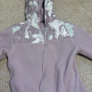 The North Face Lavender Fleece Hoodie